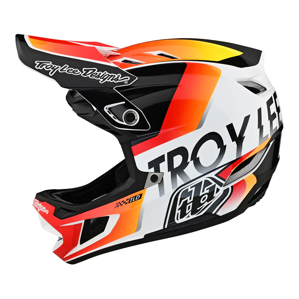 D4 Composite Helmet W/Mips Qualifier White / Orange